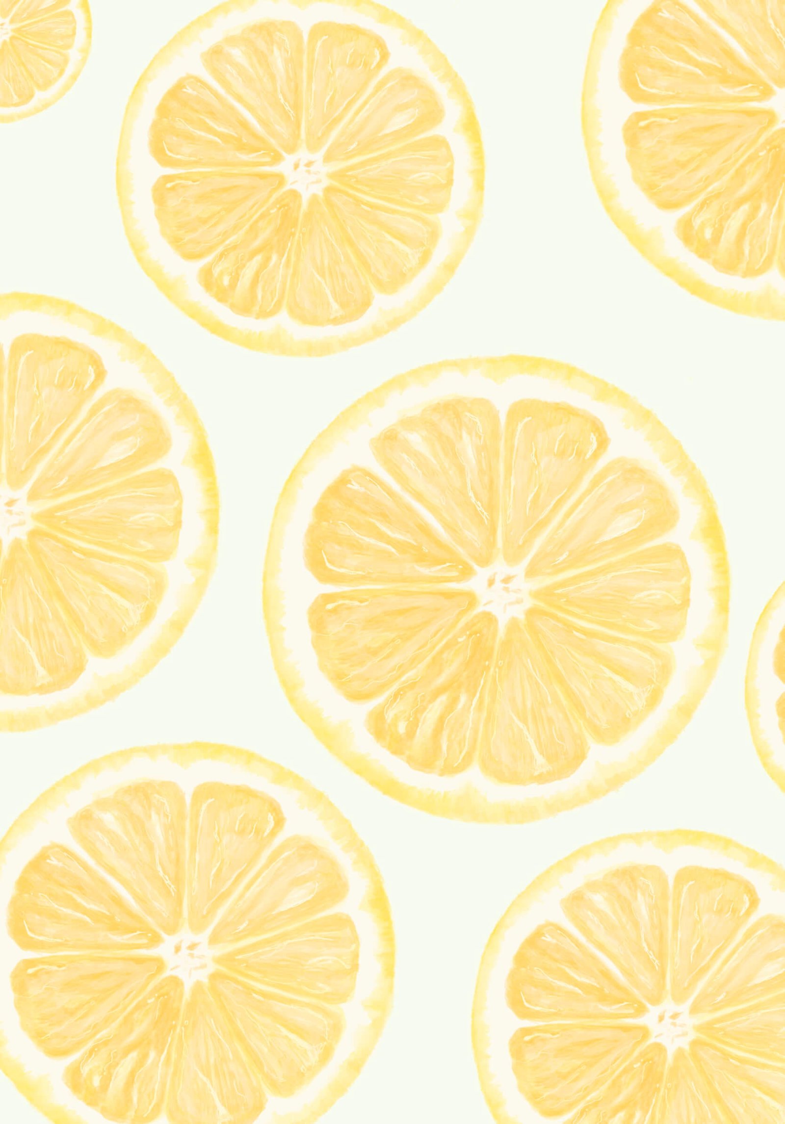 Lemon slices background